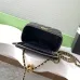 Chanel Quilted Caviar Leather Mini Vanity Bag With Gold Chain Strap And CC Logo size:9×17×8cm #A54385