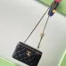 Chanel Quilted Caviar Leather Mini Vanity Bag With Gold Chain Strap And CC Logo size:9×17×8cm #A54385