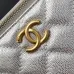 Chanel Quilted Caviar Leather Mini Vanity Bag With Gold Chain Strap And CC Logo size:9×17×8cm #A54385