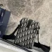 Christian Dior Saddle Backpack Oblique Canvas Mini size:13×20×7cm #A54115