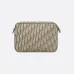 DIOR CHRISTIAN DIOR Oblique Saddle Triple Pouch  size:23×17×4cm #A54108