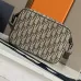 DIOR CHRISTIAN DIOR Oblique Saddle Triple Pouch  size:23×17×4cm #A54108