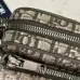 DIOR CHRISTIAN DIOR Oblique Saddle Triple Pouch  size:23×17×4cm #A54108