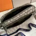 DIOR CHRISTIAN DIOR Oblique Saddle Triple Pouch  size:23×17×4cm #A54108