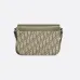 DIOR MEN Oblique Jacquard Messenger Bag  size:23×17×6cm #A54106