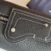 Dior Black Leather Crossbody Messenger Saddle Bag Lingot  size:22×10×12cm #A54110