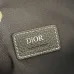 Dior Black Leather Crossbody Messenger Saddle Bag Lingot  size:22×10×12cm #A54110