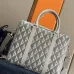 Dior Briefcase CD Diamond Canvas Smooth LINGOT size:35×27×6cm #A54112