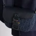 Dior Small Saddle Messenger Bag with Flap size:19×13×4cm #A54113
