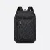Rider Soft Zipped Backpack Dior Oblique Jacquard and Blue Grained Calfskin size:32×46×7cm #A54065