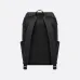 Rider Soft Zipped Backpack Dior Oblique Jacquard and Blue Grained Calfskin size:32×46×7cm #A54065