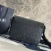 Saddle Triple Pouch Navy Blue Dior Gravity Outline Leather size:23×18×6cm #A54116