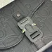 Saddle Triple Pouch Navy Blue Dior Gravity Outline Leather size:23×18×6cm #A54116