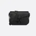 Saddle Triple Pouch Navy Blue Dior Gravity Outline Leather size:23×18×6cm #A54116