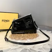 Fendi Backpack Bag Patent Leather #A48119