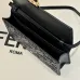 Chic Black Fendi Crossbody Bag With Embossed FF Motif And Chain Strap For Timeless Style size:21×5×11cm #A54311