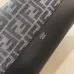 Fendi Brown And Beige FF Logo Jacquard Fabric Shoulder Bag With Leather Trims size:34×22 #A54307