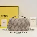 Fendi FF - Patterned Canvas Crossbody Bag With Chain Strap For Timeless Luxury Looks Style Style size:24×14×7cm #A54313