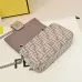 Fendi FF - Patterned Canvas Crossbody Bag With Chain Strap For Timeless Luxury Looks Style Style size:24×14×7cm #A54313