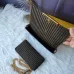 Fendi Mini handbag with flip and snap closure Pequin fabric back and flat pocket bag #A26242