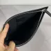 Fendi Pouch Sleek Black Leather Minimalist Logo Redefining Timeless Elegance size:30×20cm #A54204