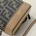 Fendi Roma Bucket Bag With Signature FF Pattern Drawstring Closure And Versatile Straps size:10×12×18cm #A54315