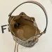 Fendi Roma Bucket Bag With Signature FF Pattern Drawstring Closure And Versatile Straps size:10×12×18cm #A54315