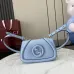 Gucci Blondie medium top handle bag in White Leather  #A52731