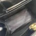 Gucci Diana small tote bag in black leather size:20×16×10cm #A53842