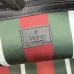 Gucci GG Emblem maxi tote bag in beige and dark brown fabric #A51000
