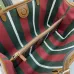 Gucci GG Emblem medium tote bag in beige and dark brown fabric  #A51001