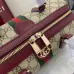 Gucci Ophidia large boston bag in beige and brown GG fabric size:25×17×14cm #A53744