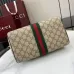 Gucci Ophidia large boston bag in beige and brown GG fabric size:25×17×14cm #A53744