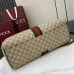 Gucci Ophidia medium tote bag in Beige GG Canvas size:39×27×17cm #A54119
