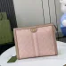 Gucci Ophidia pouch in pink canvas #A52610