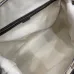 Gucci canvas medium duffle bag in beige and dark brown canvas #A51219