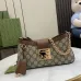 GUCCI GG Supreme Monogram Calfskin Small Padlock Chain size:27×14×6cm #A53672