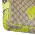Gucci Medium crossbody bag with print in beige and dark brown #A51651