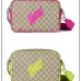 Gucci Medium crossbody bag with print in beige and dark brown #A51651