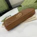 Gucci GG Marmont zip around wallet in brown leather #A52725