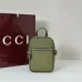 Gucci Forest Green GG Canvas Mini Sling Bag size:12×17×4cm #A54122