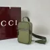 Gucci Forest Green GG Canvas Mini Sling Bag size:12×17×4cm #A54122