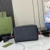 Gucci Black small shoulder bag in black GG Supreme #A52612