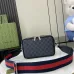 Gucci Black small shoulder bag in black GG Supreme #A52612