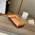 LOEWE Elephant Pocket Shoulder Bag Leather Brown size:19×8×4cm #A54101