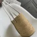 Loewe x Paula's Ibiza Small Square Raffia Basket Bag size:30×21×11cm #A54072