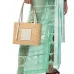 Loewe x Paula's Ibiza Small Square Raffia Basket Bag size:30×21×11cm #A54072