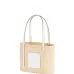 Loewe x Paula's Ibiza Small Square Raffia Basket Bag size:30×21×11cm #A54072