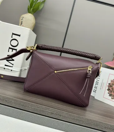 Small Puzzle bag in smooth calfskin Red - LOEWE #A50977
