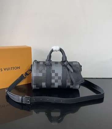 Louis Vuitton Pixelated Pattern Duffel Bag With Adjustable Strap And Signature Style size:25×15×11cm #A54320